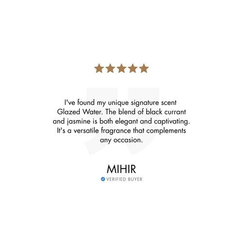 NEESH Glazed Water (100ml) Extrait De Parfum, Perfume for Men, Luxury Long Lasting Perfume
