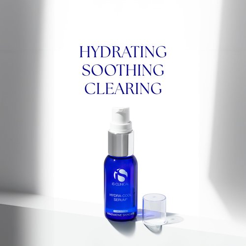 iS CLINICAL Hydra-Cool Serum, Refreshing and Hydrating Skin Face Serum, Anti-Blemish, Anti-Redness, 0.5 Fl Oz