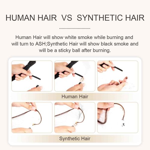 DAIXI 0.6cm and 0.2cm 0.4cm 0.8cm Options 8 Inch 40 Strands 100% Real Human Hair Dreadlock Extensions for Man/Women Handmade Permanent Loc Extensions Bundles Can Be Dyed Bleached Curled Twisted