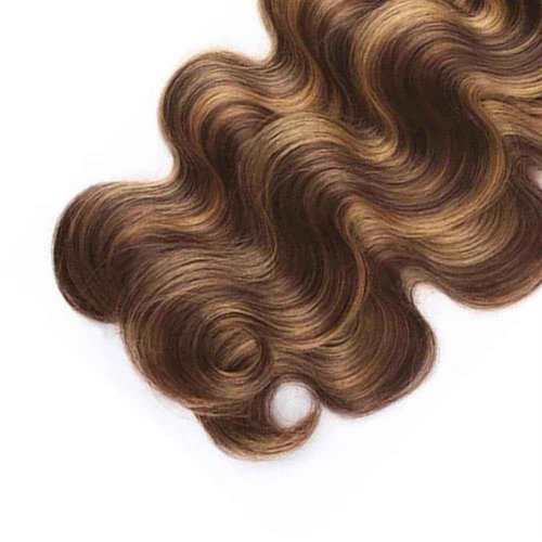 28 30 32 inch 4/27 Bundles Human Hair Ombre Body Wave Bundles Brown and Blonde Highlight Human Hair Bundle