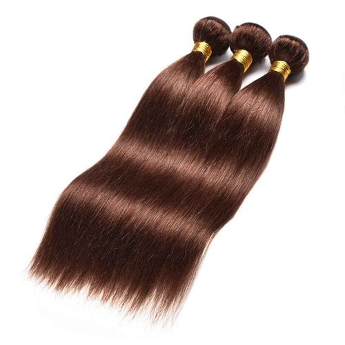 Condescension Human Hair Bundles 24 26 28 Inch Color 4 Straight Wave Human Hair Bundles Unprocessed Brazilian Virgin Hair for Black Women