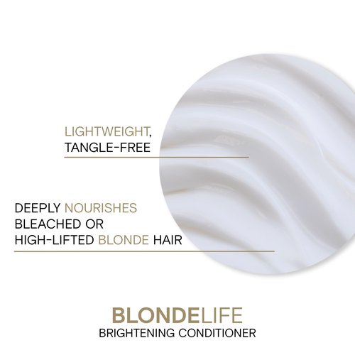Joico Blonde Life Brightening Shampoo and Conditioner | For Blonde Hair | Add Softness & Smoothness | Sulfate Free | With Monoi & Tamanu Oil