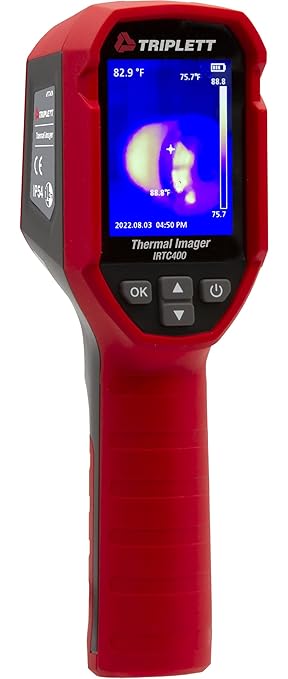 Triplett IRTC400 Thermal Imaging Camera with 2.4" Color TFT Display