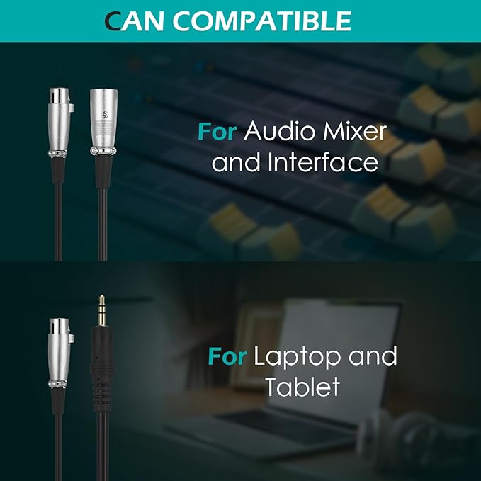 Sherr 4 Pack XLR Condenser Microphone Professional Studio Cardioid Microphone Kit Include Cardioid Mics Shock Stand Windproof Cotton Blowout Net Metal Stand Male Female Cable for Podcasting Record