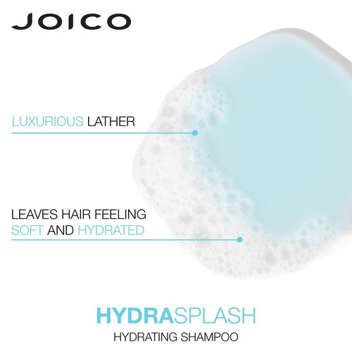 Joico HydraSplash Hydrating Shampoo and Conditioner| For Fine, Medium, Dry Hair | Replenish Moisture | Add Hydration & Softness | With Sea Kelp & Coconut Water | 33.8.1 Fl Oz