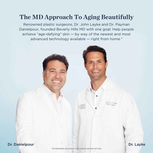 Beverly Hills MD Ageless Volume Hyaluronic Face Mask- Reduce Appearance of Wrinkles, Anti Aging Formula for Plump, Moisturized Skin- 8 Pack- Hydrating & Firming Gentle Sheet Mask