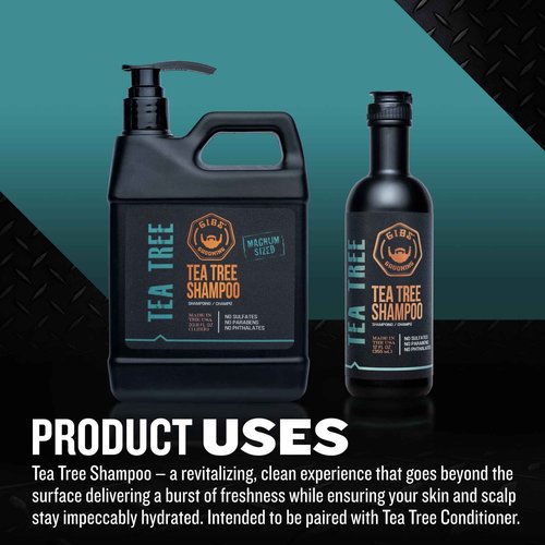GIBS Tea Tree Liter Set - Shampoo and Conditioner