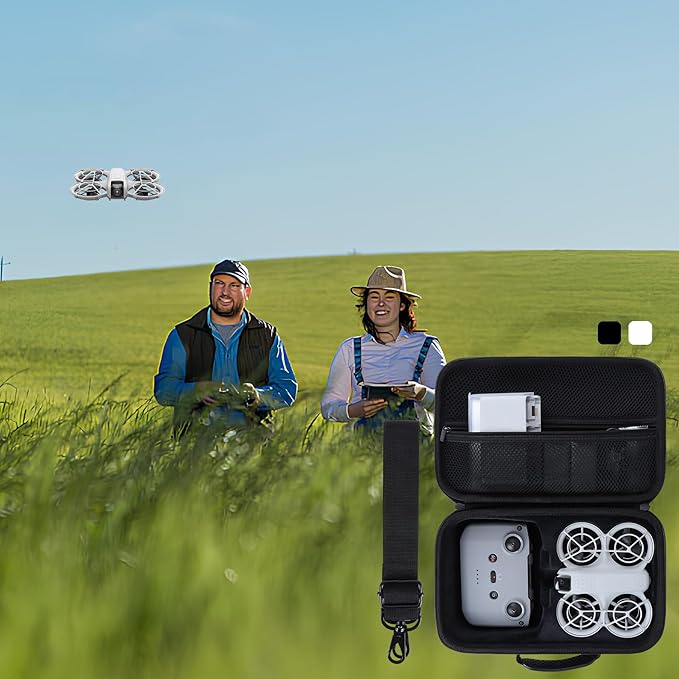Storage Case Compatible with DJI Neo Mini Drone Aceessories (Grey) - NOT Fit for DJI Neo 2