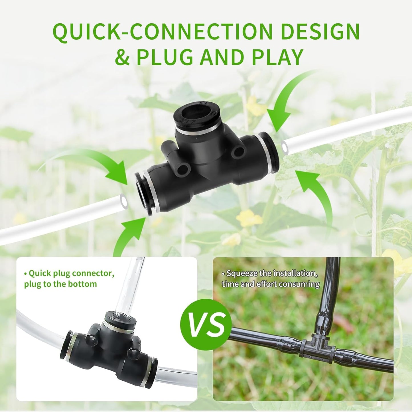 Automatic Watering System for Potted Plants | Indoor Plant Waterer with 30-Day Timer, Dual Self-Priming Pumps, Drip Irrigation Kit for 20 Plants
