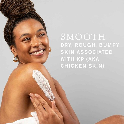 DERMAdoctor KP Bump Eraser Body Scrub and Lotion Kit Dermatologist Formulated Exfoliant | Keratosis Pilaris Treatment For Dry And Bumby Skin 10% AHAs + PHAs
