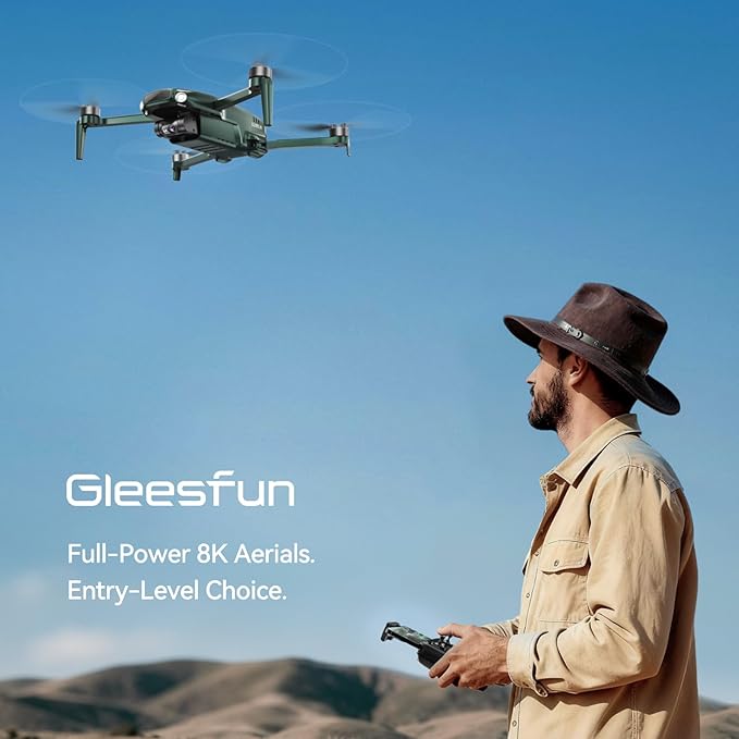 Gleesfun G11MINI 4K Drone with Extra 1 Battery Bundle