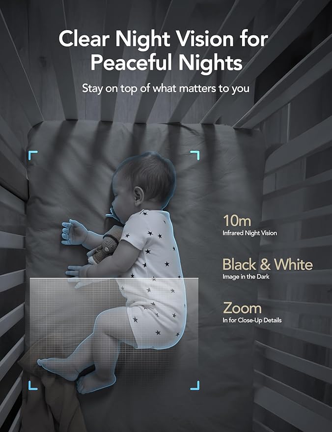 GNCC 2.4GHz Indoor Security Camera, 1080P Home Camera for Pet Monitoring, Motion Detection, Two-Way Audio, IR Night Vision, Easy Install, Cloud Storage Subscription Required, No 5GHz Support(2-Pack)