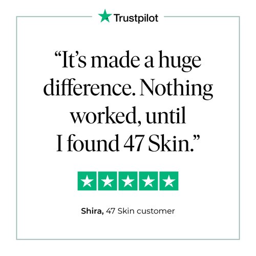 47 Skin Hydrating Face Serum for Clearing Acne and Scars, Anti-Blemish & Scar Repair Serum Skincare Treatment with Silver Chitoderm Smooth Skin Moisturiser Serum for All Skin Types (1.69 oz)