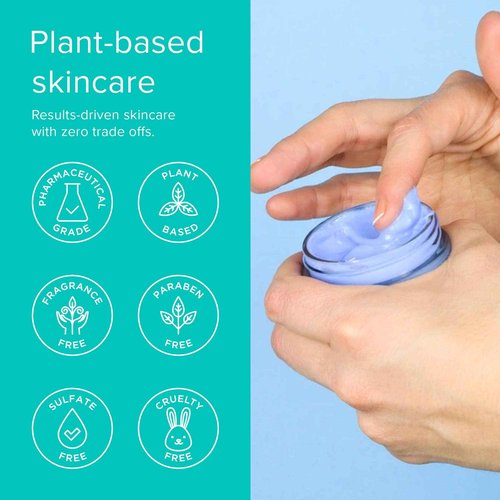 ClarityRx Call Me In The Morning Face Moisturizer, 1.7 Fl Oz, Soothing Recovery Facial Cream, Natural, Plant-Based with Antioxidants, Hydrating Matte Finish Day Cream for All Skin Types, No Parabens