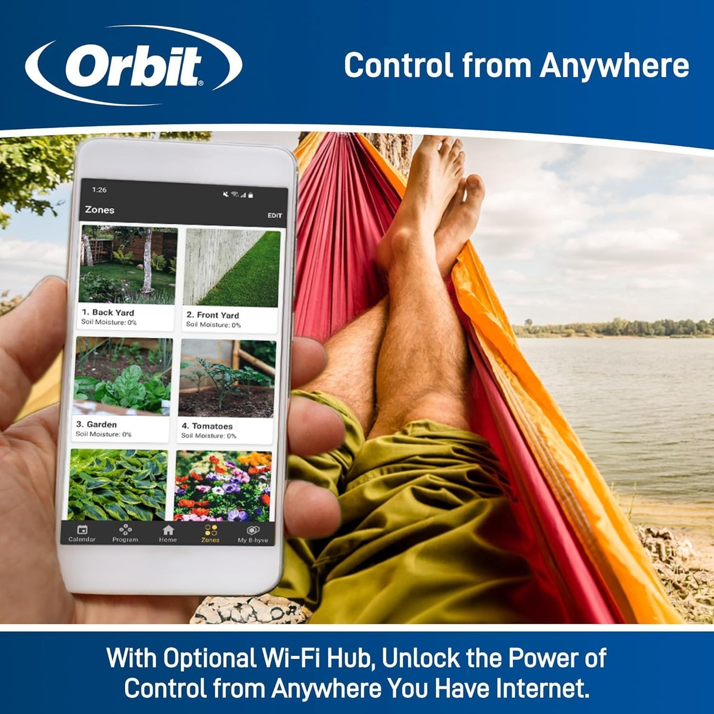 Orbit 24511 B-hyve XD 1-Port Smart Hose Watering Timer