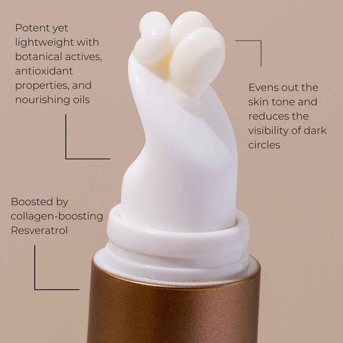 INIKA Organic Phytofuse Renew™ Eye Cream | The Ultimate Anti-aging Eye Cream. Clinically Proven to Reduces Dark Circles, Fine Lines and Hydrates and Plumps Skin. All Natural, Vegan Ingredients.