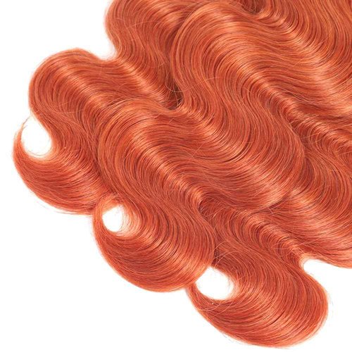Wahairse Human Hair Bundles Body Wave 350# Color Human Hair Unprocessed Brazilian Virgin 3 Bundles Quick Weave Human Hair Extensions (350# Body Wave,24 26 28)