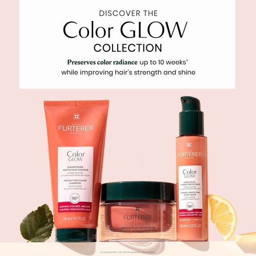 René Furterer Color Glow Protecting Color Shampoo - Amino Acids & Lemon Essential Oil 16.9 fl oz.