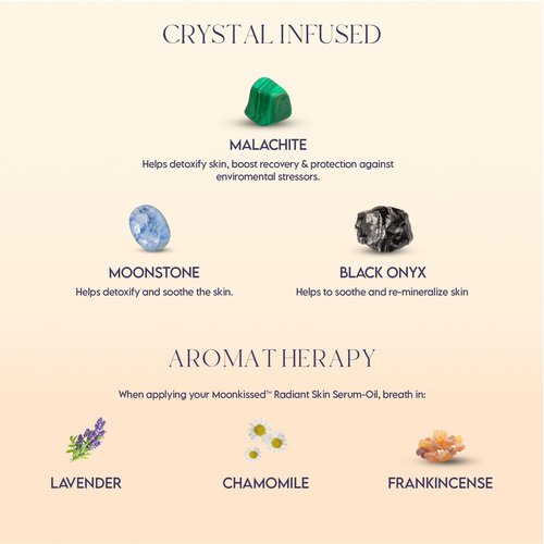 ieró Beauty Moonkissed Radiant Skincare Restorative Serum Oil | Face Moisturizer | Hydrating Face Oil Treatment | Anti Aging | Restore Suppleness | All Skin Types | 1 FL OZ/30ML | Made in Italy