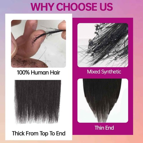 Clip in Hair Extensions Real Human Hair 24 Inch 120g 7pcs Invisible Seamless Real Hair Clip In Hairpiece, Double Layer Woven Real Hair, Specially Designed for Women, 1B Natural Black