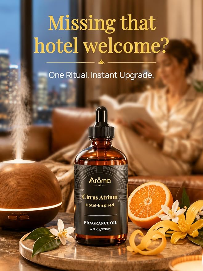 Citrus Atrium - Hotel Collection Diffuser Oil | Hotel-Inspired Miami Citrus Scent