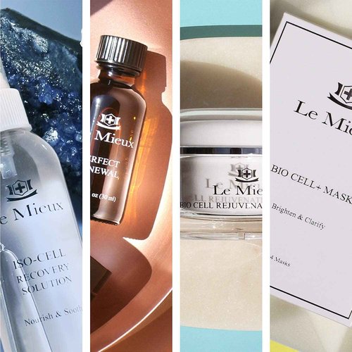 Le Mieux Facial Skincare Set - Peptide Foam Cleanser, Essence Toner & 24 Hr Age-Defying Cream - 3-Piece Set