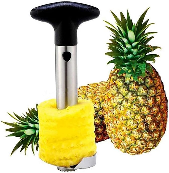 COMBO PACK - Apple Corer, Pineapple Slicer, Pear Pepper Poker, Herb Kale Stripper, Kiwi Tool, Citrus Orange Peeler SUPER SLICER Juicer Prepping PACK by Bright Kitchen