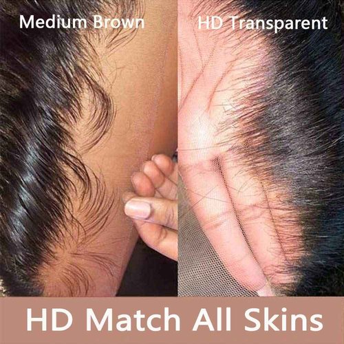oulaer Hair Straight Short Bob Human Hair 13x4 HD Invisible Lace Front Wig For Black Women Side Part Brazilian Remy Hair Pre Plucked With Baby Hair Bleached Knots 150% Density 10Inch