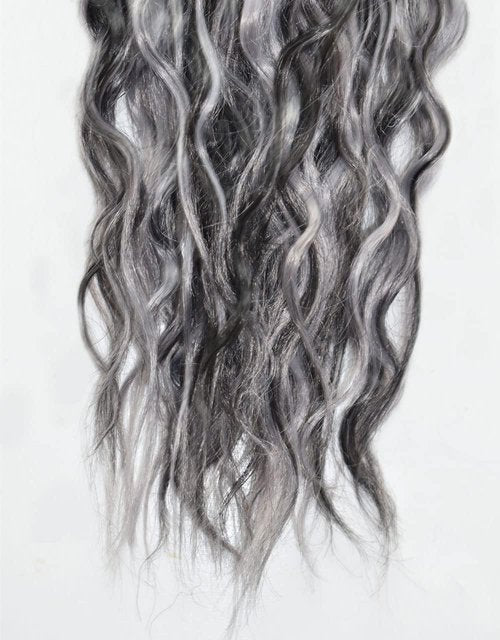 Condescension P4/Grey Human Hair Bundles 14 16 18 inch Water Wave Human Hair Bundles Highlight Chocolate Grey Unprocessed Soft Sewn In Hair with Double Weft for Black Women