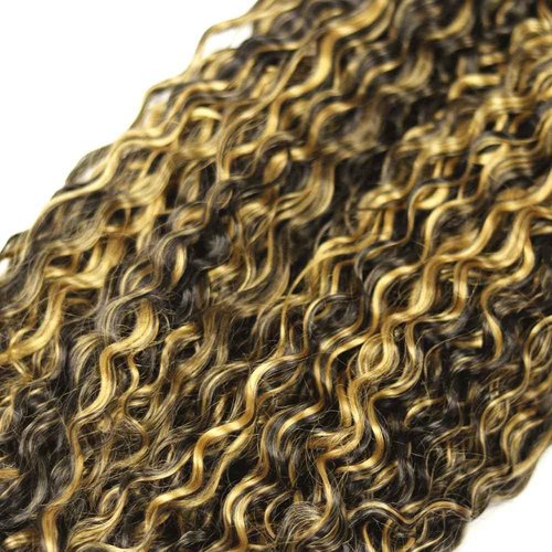 Habiliana Bundles Human Hair 24 26 28 Inch P1B/27 Human Hair Bundles 12A Unprocessed Brazilian Virgin Quick Weave Hair Extensions for Black Women
