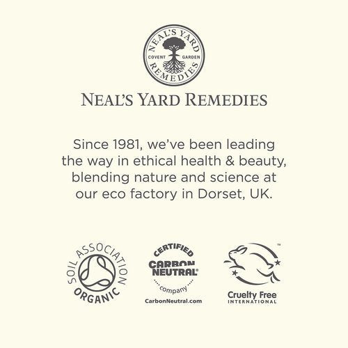 Neal's Yard Wild Rose Beauty Balm, Featuring Rosehip Oil, Hemp Seed & Shea Butter, Nourishing & Exfoliating Cleanser, Vegetarian Approved, Cruelty-Free, 50g
