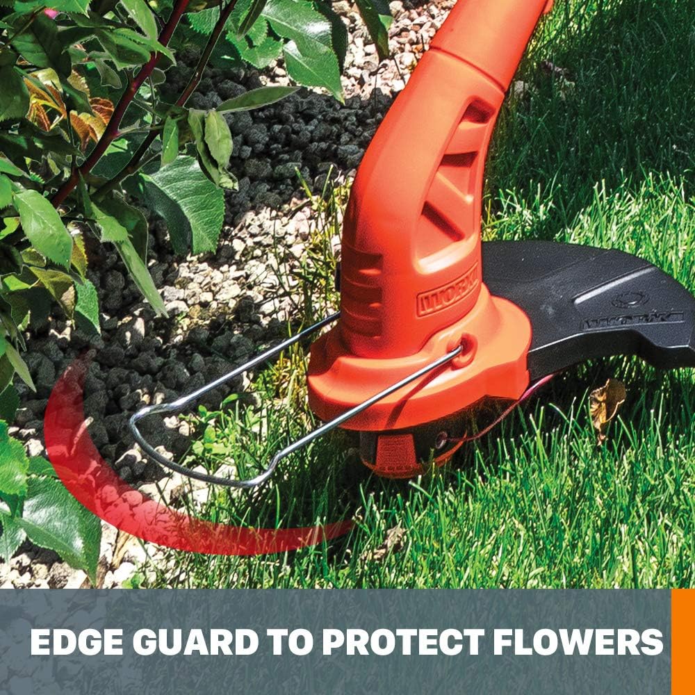Worx String Trimmer Cordless & Edger 20V 10" Weed Trimmer PowerShare (Battery & Charger Included) WG154