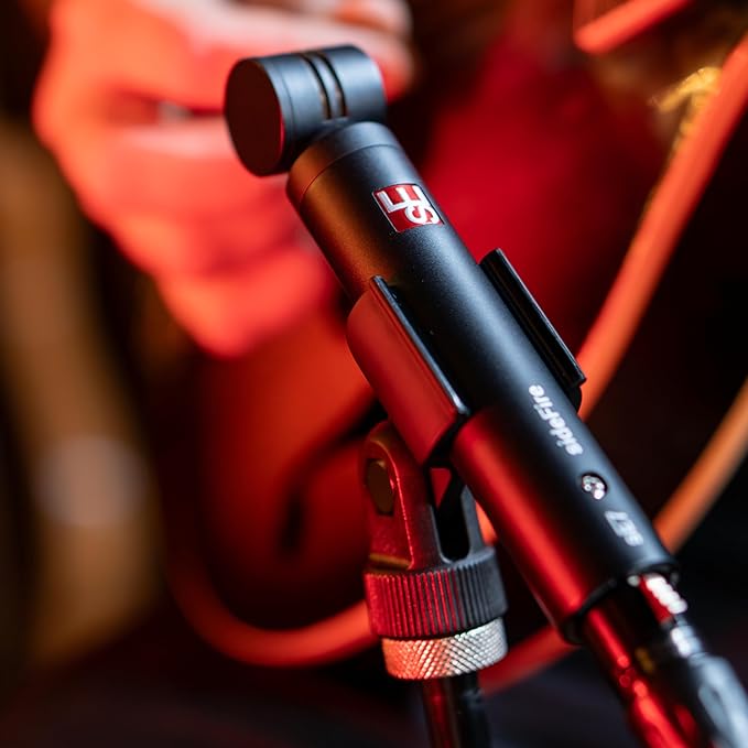 SE ELECTRONICS sE7 sideFire XLR Small Diaphragm Condenser Microphone with 90° Rotated Capsule - Professional Instrument Microphone for Drums & Guitar in Studio or on Stage - Music Recording Mic