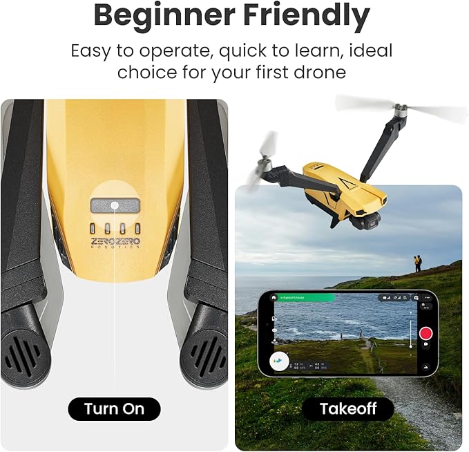 Falcon Mini Drone Plus an Extra Battery Plus a Charging Hub, 2 Battery for Max 68 Mins Flight Time (Combo)