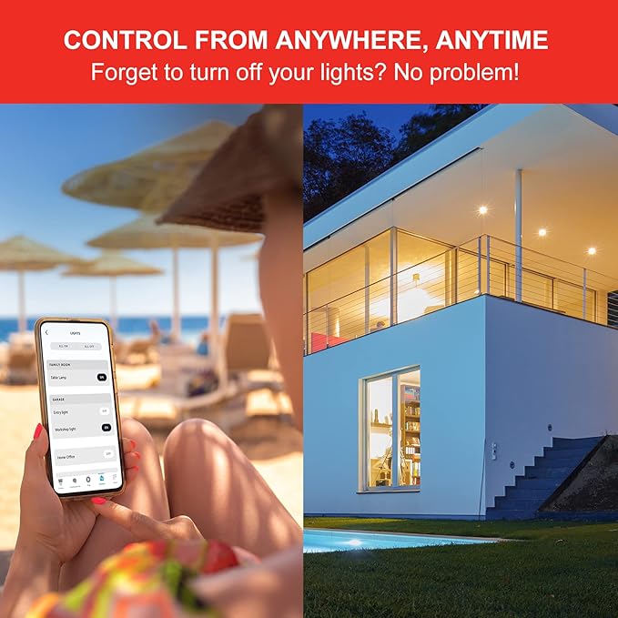 Sengled Light Bulb, BR30, S1 Smart Flood Light Bulb that Work with Alexa, Dimmable Led Lights, E26, Warm Light Bulbs, 65W Equivalent, No Hub Required, Soft White (2700k), 1-Pack