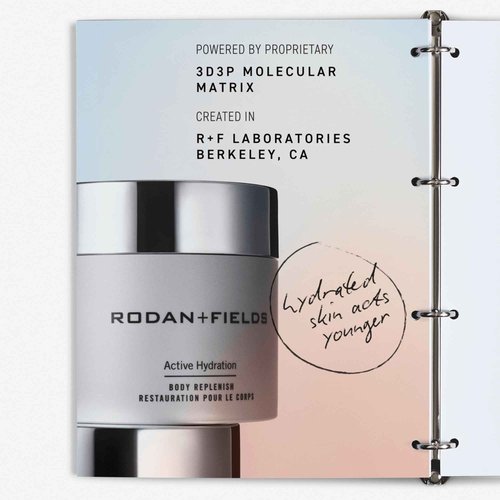 RODAN + FIELDS Active Hydration Body Replenish | 200 mL | Non-Greasy Formula | Deeply Hydrates & Nourishes Skin | For Silky, Smooth & Radiant Results