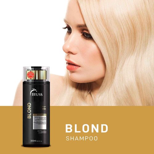 TRUSS Net Mask Hair Mask Bundle with Blond Shampoo