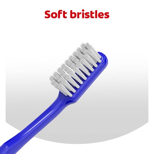 Colgate Soft Toothbrushes, Bulk Toothbrushes, Individually Wrapped Toothbrushes for Adults, Case of 144