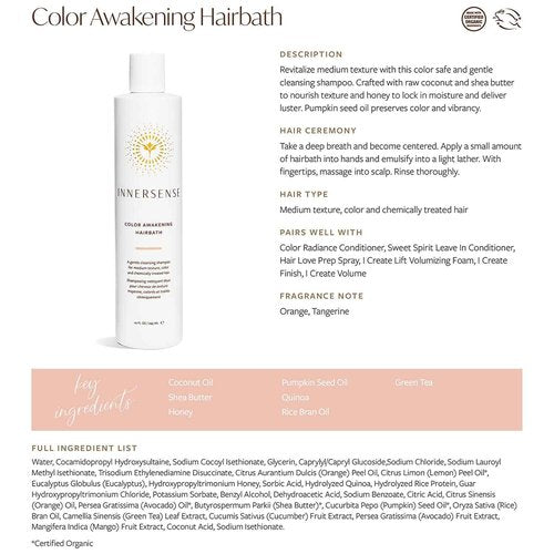 INNERSENSE Organic Beauty - Natural Color Trio Set | Non-Toxic, Cruelty-Free, Clean Haircare (Color Safe, Keeps Color Vibrant)