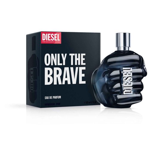 DIESEL Only The Brave - Eau de Parfum Cologne for Men - Woody Leathery - With Notes of Mandarin, Clary Sage & Warm Suede Leather 1.7 Fl.Oz.