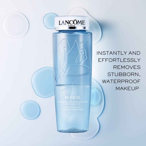 Lancôme Bi-Facil Double Action Eye Makeup Remover Duo - Effortlessly Removes Waterproof Makeup - 2-Pack of 6.7 Fl Oz & 4.2 Fl Oz