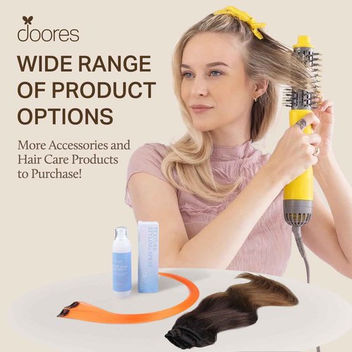DOORES I Tips Hair Extensions Real Human Hair,18 Inch 100g 100s Itip Human Hair Extensions,Dark Brown I Tip Hair Extensions Natural Smooth Hair