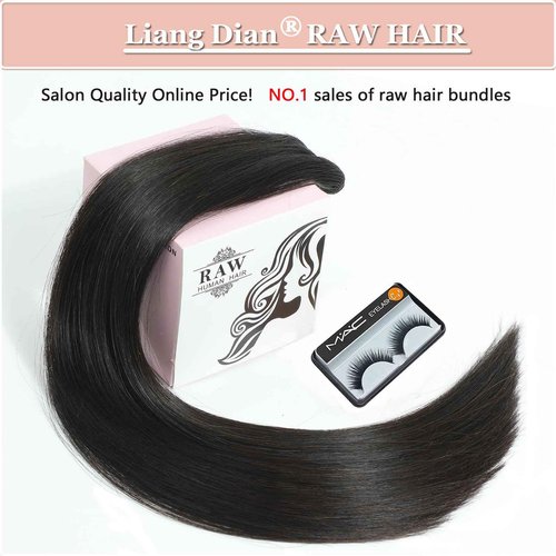 HEPAEA Raw Human Hair Bundles 22 Inch Natural Colors 15A Cambodian Virgin Hair 100% Unprocessed Straight Hair(22 Inch Pack of 2)