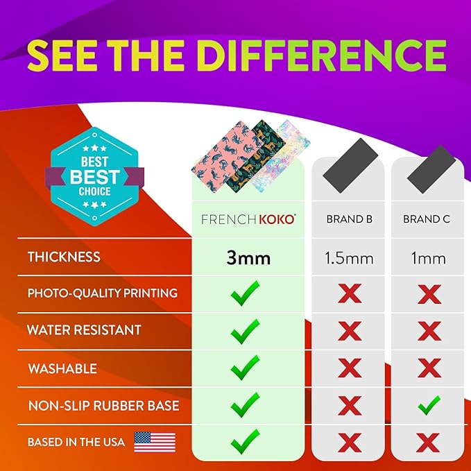 French KOKO Large Mouse Pad Desk Mat Protector Keyboard Pad Desktop Office School Decor Big Extended Laptop Computer Accessories Pretty Mousepad Women XL Cool Marble Pink Gold