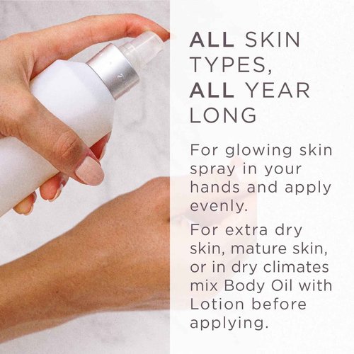 Zents Body Lotion and Cashmere Oil Set (Petal), Anti-Aging Probiotic Lotion, Soften and Moisturize Skin with Organic Coconut Oil, Moisturize and Nourish Dry Skin, Powerful Healing Duo