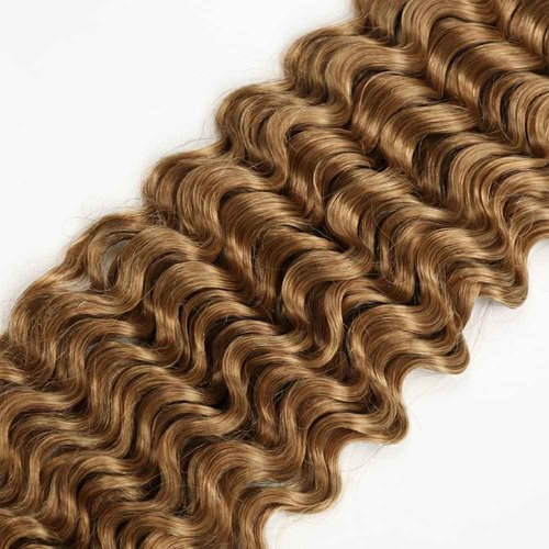 Condescension Brazilian Human Hair Bundles 26 28 30 Inch Deep Wave 3 Bundles Human Hair 100% Unprocessed Remy Brazilian Virgin Weave Hair Honey Blonde 27 for Women