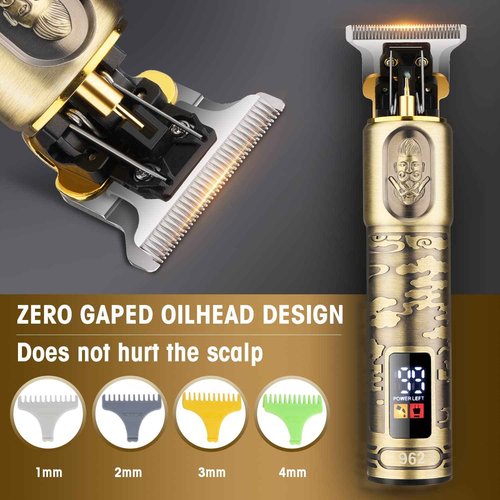 RESUXI Hair Clippers for Men & Electric Shavers Beard Trimmer for Men Set,Professional Barber Clippers T-Blade Hair Trimmer Electric Razor, Men’s Grooming Hair Cutting Kit