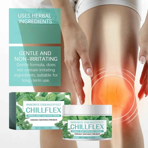 1PC Menthol Soothing Cream, Full Body Movement, Cool Frankish Soothing Ointment（3.53oz/Bottle）