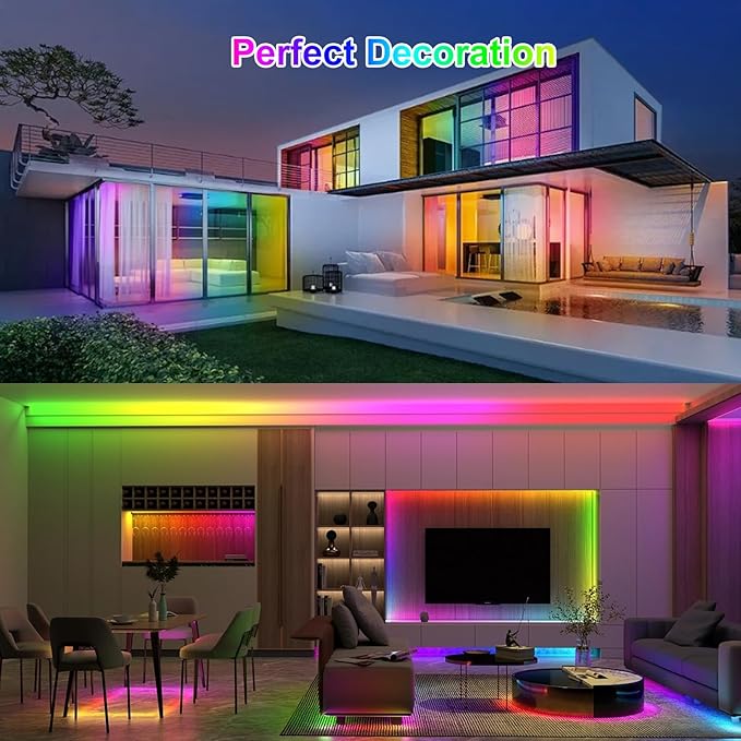 16.4FT WS2812B 5V LED Strip Lights 300 Individual Addressable RGB IC 5050SMD LEDs - Flexible White PCB IP30-60LEDs/m MagicRGB Dream Color for DIY Chasing Color Project (No Power Supply & Controller)