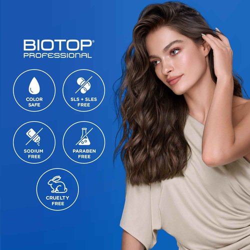 Biotop Professional 04 Hair Loss Shampoo - Made with Biotin, Red Clover and Citric Acid - Strengthening Treatment for Repair - For Shedding or Thinning Hair (33.8 oz)